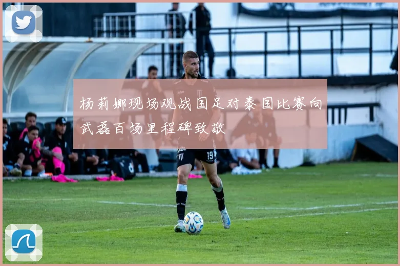 杨莉娜现场观战国足对泰国比赛向武磊百场里程碑致敬